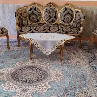 مبلمان ۹ نفره سلطنتی|مبلمان خانگی و میز عسلی|نهاوند, |دیوار