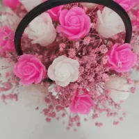 سبدگل با شمع عطری|صنایع دستی و سایر لوازم تزئینی|گلستان (تهران), |دیوار