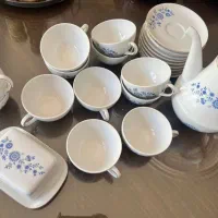 سرویس صبحانه خوری قدیمی ۶۰ساله لوکس (دکوری)