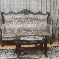 میز تلوزیون و مبل استیل