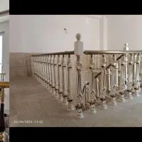 نرده استیل و درب استیل