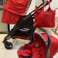 کالسکه و کریر و کیف نوزاد