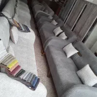 مبل راحتی کلاسیک جدید پایه چوب مبلمان میلاد