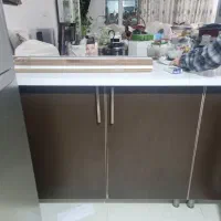 کابینت ام دی اف همراه با سینک|مصالح و تجهیزات ساختمان|قم, لسانی|دیوار