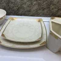 سرویس غذاخوری چینی پردیس مدل ایفل ملوین ۳۶ پارچه