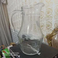 پارچ آشپزخانه شیشه ای طرح دار