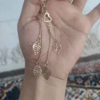 گوشواره آویز مجلسی ۳گرم و۸۰۰