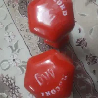 دمبل چهار کیلویی رکورد