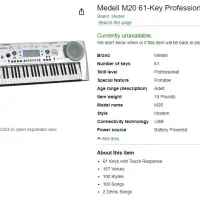 ارگ . پیانو . medeli