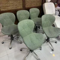 صندلی چرم چرخدار