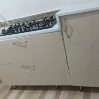 کابینت  سینک ظرفشویی اجاق گاز وشیر اهرمی|اجاق گاز و لوازم برقی پخت‌وپز|آذرشهر, |دیوار