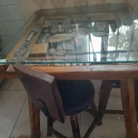 دو دست میزناهارخوری ۴ نفره چوبی
