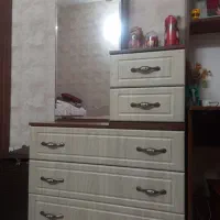 تخت کمد نوجوان و میز آرایش