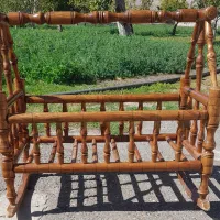 گهواره کودک عتیقه ( بئشیک )|تخت و صندلی بچه|خلخال, |دیوار