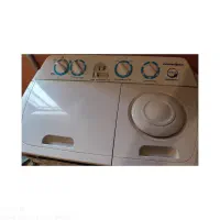 لباسشویی دوقلو پاکشوما 9کیلویی|ماشین لباسشویی و خشککن لباس|بروجرد, |دیوار