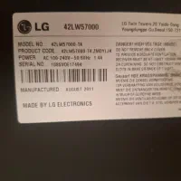 تلویزیون ۴۲ اینچ ال جی|تلویزیون و پروژکتور|بندر انزلی, متروپل|دیوار