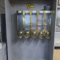 قفسه و سیلو حبوبات یا قهوه|کتابخانه، شلف، قفسه‌های دیواری|بوشهر, |دیوار