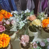 گل گلدان مصنوعی|گل مصنوعی|کهریزک, |دیوار