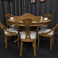 میزغذاخوری چوب راش|میز و صندلی غذاخوری|یاسوج, |دیوار