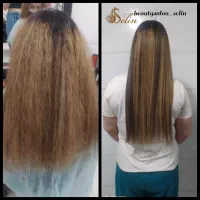 تخفیف یلدایی احیا پروتئین تراپی کراتین موخوره گیری|خدمات آرایشگری و زیبایی|کرمانشاه, |دیوار