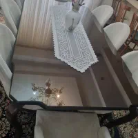 یک دست میز غذاخوری ۸ نفره|میز و صندلی غذاخوری|تهران, تهران‌نو|دیوار
