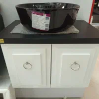 کابین روشویی و آینه باکس  سرامیکی