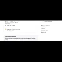 بلیط کنسرت ابی دبی