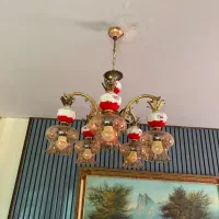 سه عدد لوستر انتیک