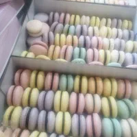 ماکارون فرانسوی تهیه شده از بادام درختی خالص|خوردنی و آشامیدنی|رشت, استادسرا|دیوار