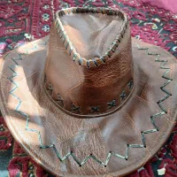 کلاه کابوی اصل چرم