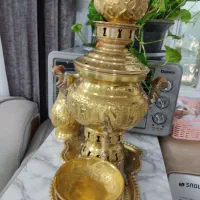 سماور زغالی ۶لیتری. برنجی|سماور، چای‌ساز، قهوه‌ساز|اسلام‌شهر, شهرک مفیدی|دیوار