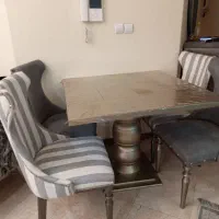 مبل ۹ نفر چستر غذا خوری ۴ نفر|مبلمان خانگی و میز عسلی|رباطکریم, رباطکریم|دیوار