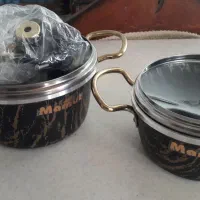 دو عدد قابلمه تفلن طرح ماموت اصل سایز ۱۲و۱۴|ظروف پخت‌وپز|گلبهار, شهر جدید گلبهار|دیوار