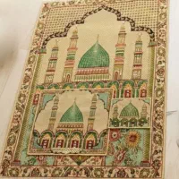 سجاده زری دار سه تیکه نو مناسب هدیه سوغاتی