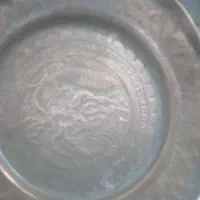 کاسه وبشقاب مسی قدیمی|کلکسیون اشیاء عتیقه|پیر بکران, |دیوار