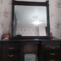 تخت خواب  وتشک رویال  و2عدد پاتختی و میز آرایش|تخت و سرویس خواب|شهرکرد, |دیوار