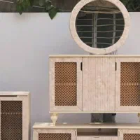 ست میز تلویزیون اینه کنسول و جا کفشی