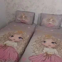 تخت و روتختی دخترانه ۲ عدد