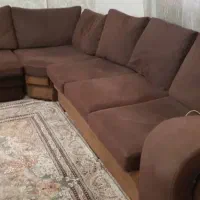 یک دست مبل ال|مبلمان خانگی و میز عسلی|اهواز, شهدای انتظامی|دیوار