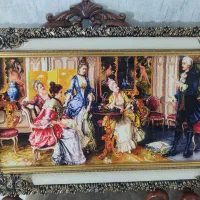 تابلو مخمل شام آخر