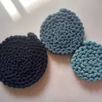 زیرلیوانی مکرومه|صنایع دستی و سایر لوازم تزئینی|شیراز, درکی|دیوار