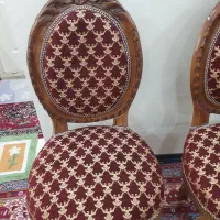 دو جفت پشتی یک دست مبل ۹ نفره چوب عین نو در تهران|پشتی|نوبران, |دیوار