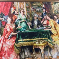 تابلو بسیار زیبا مخمل