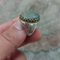 انگشتر خاص زیبا فیروزه