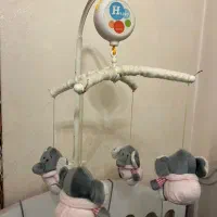 آویز تخت کودک موزیکال چرخشی|اسباب و اثاث بچه|ری, حمزه‌آباد|دیوار