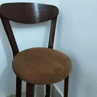 صندلی بلند چوبی ،چوب راش 1 عدد|میز و صندلی غذاخوری|تربت‌حیدریه, مظفریه|دیوار