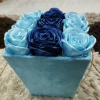 گل مصنوعی با روبان|گل مصنوعی|رباطکریم, رباطکریم|دیوار