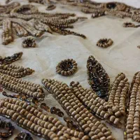 رومیزی سنگ دوزی هند|پرده، رانر، رومیزی|تهران, سازمان برنامه جنوبی|دیوار