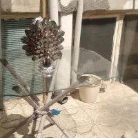 میز نهار خوری شیشه ای