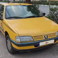 تاکسی پژو ۴۰۵ مدل ۹۵ تمیز و سالم به شرط